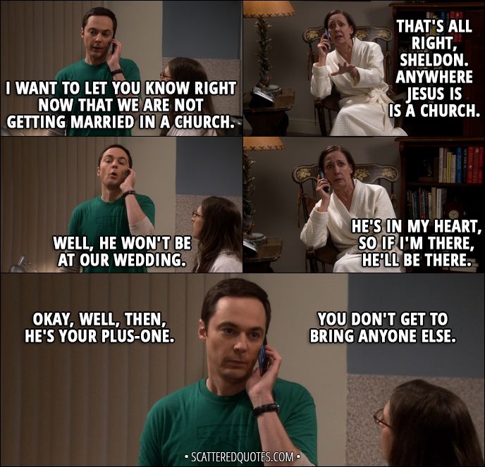 tbbt sheldon quotes