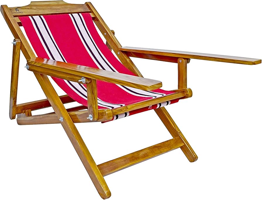 teak wood easy chair