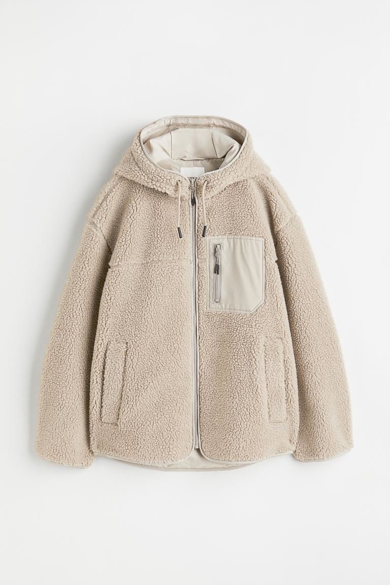 teddy jacket h&m