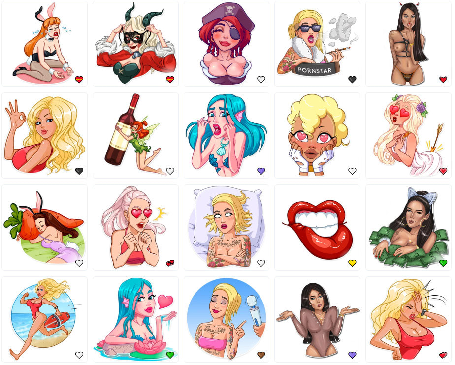 telegram sex stickers