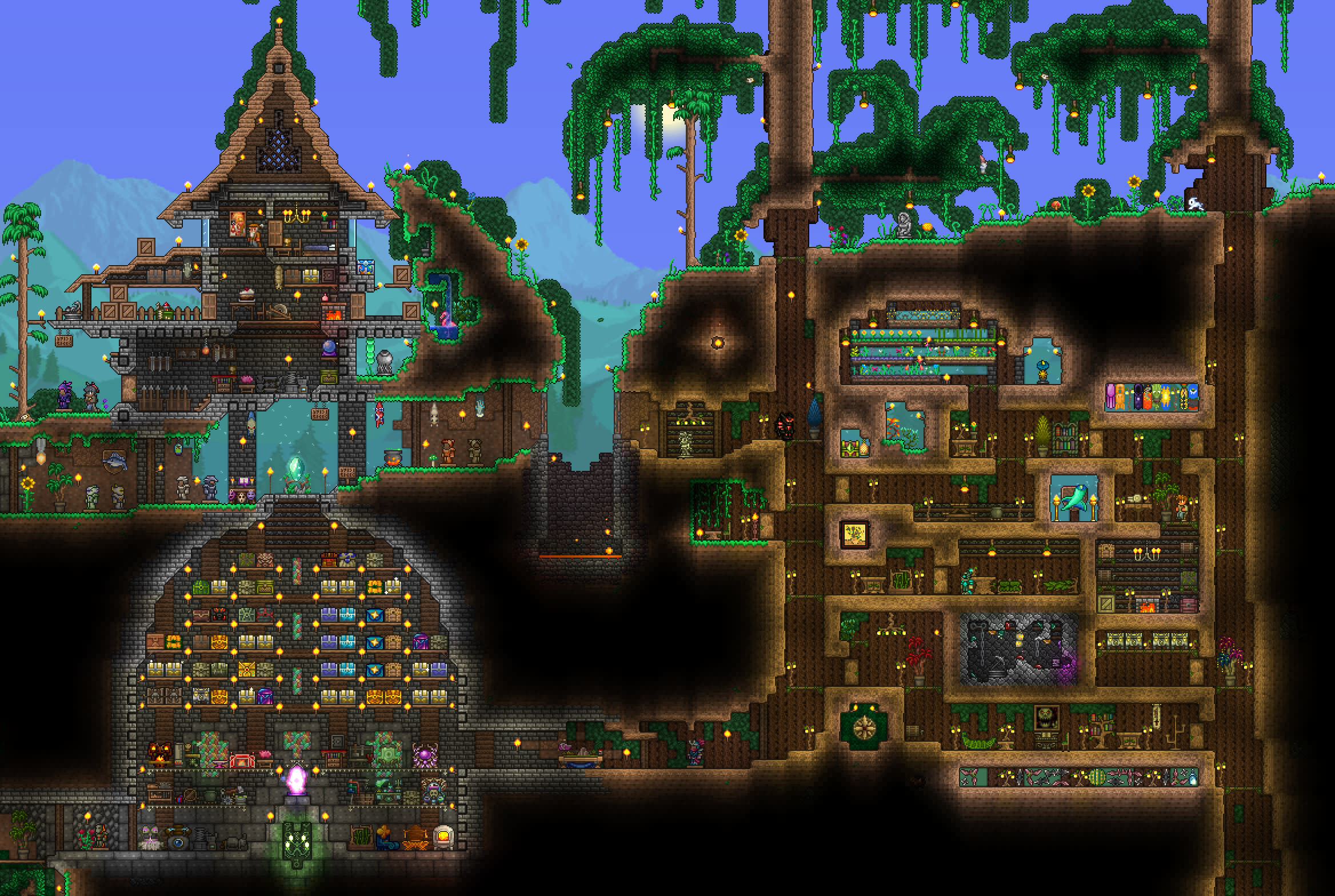 terraria base