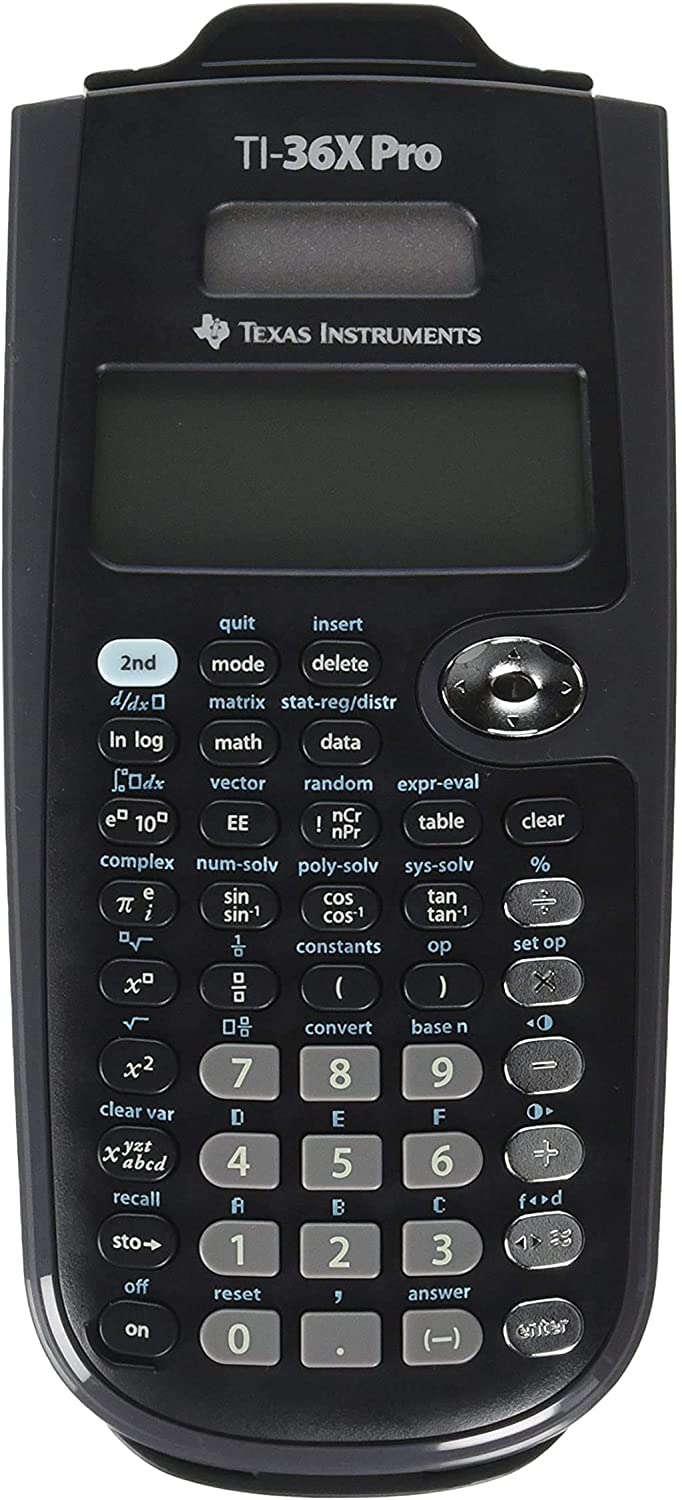 texas instruments ti 36x pro scientific calculator