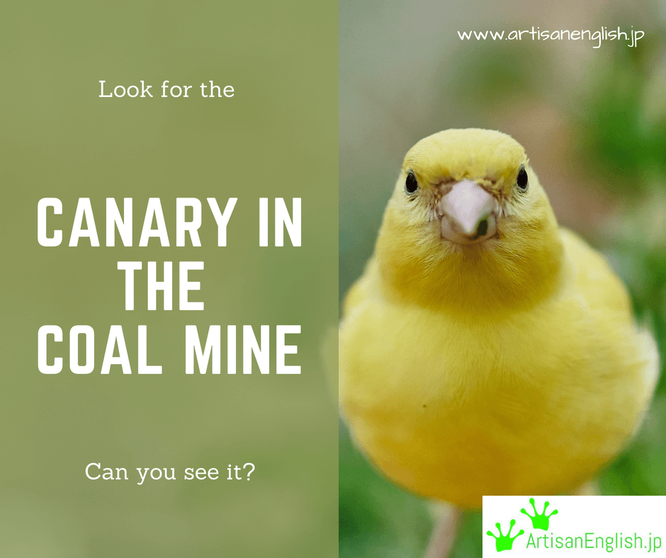 the canary in the coal mine meaning