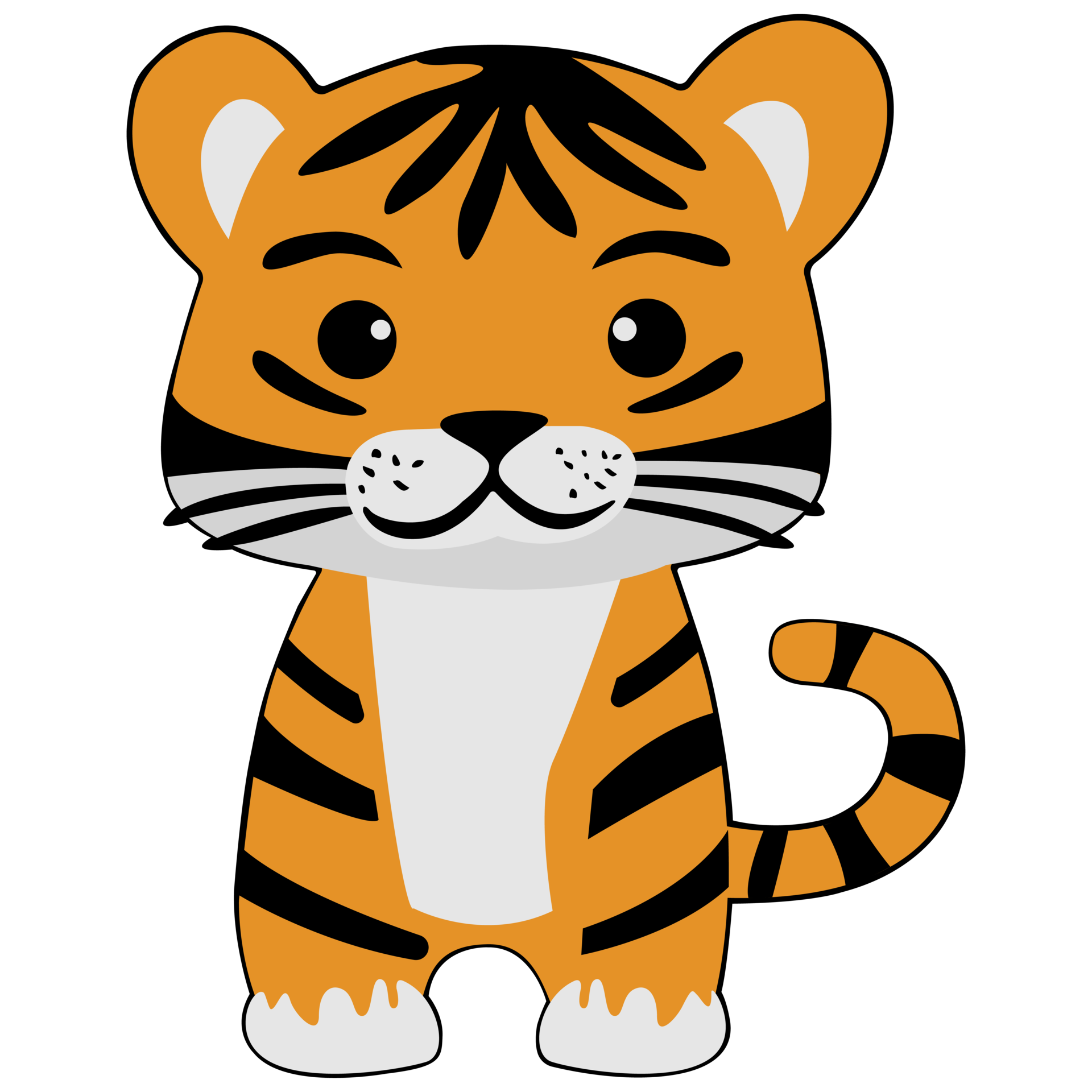 tiger clipart