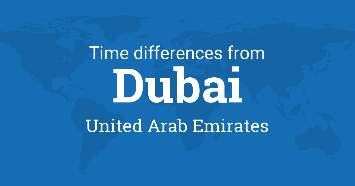 time difference between dubai and england