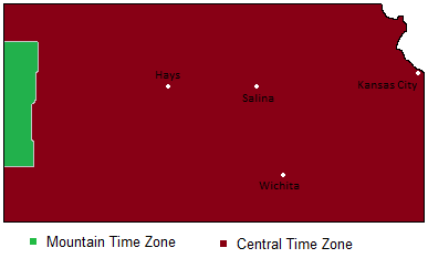 time zone kansas city