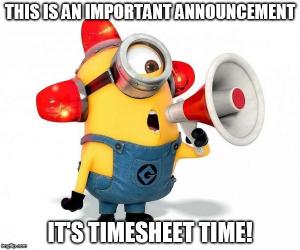 timesheet reminder