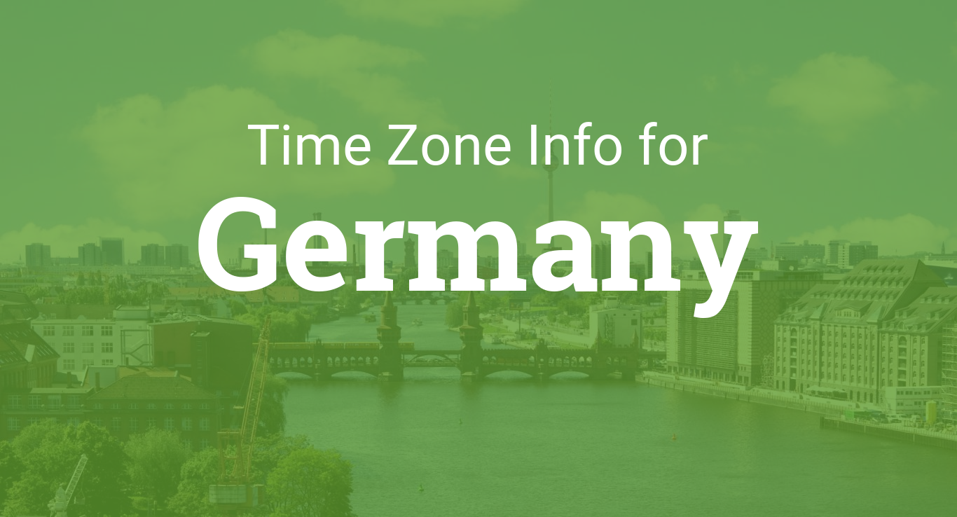 timezone for germany