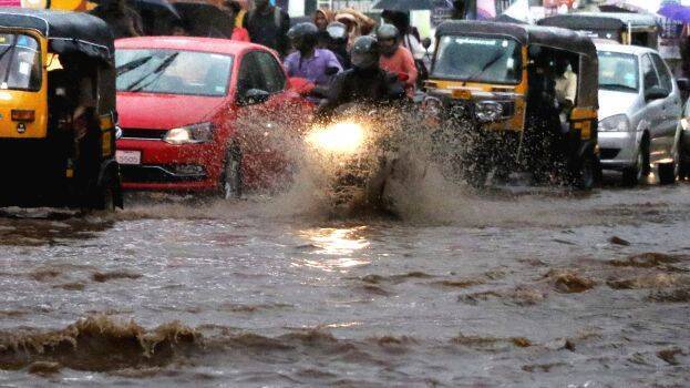 today rainfall in thrissur