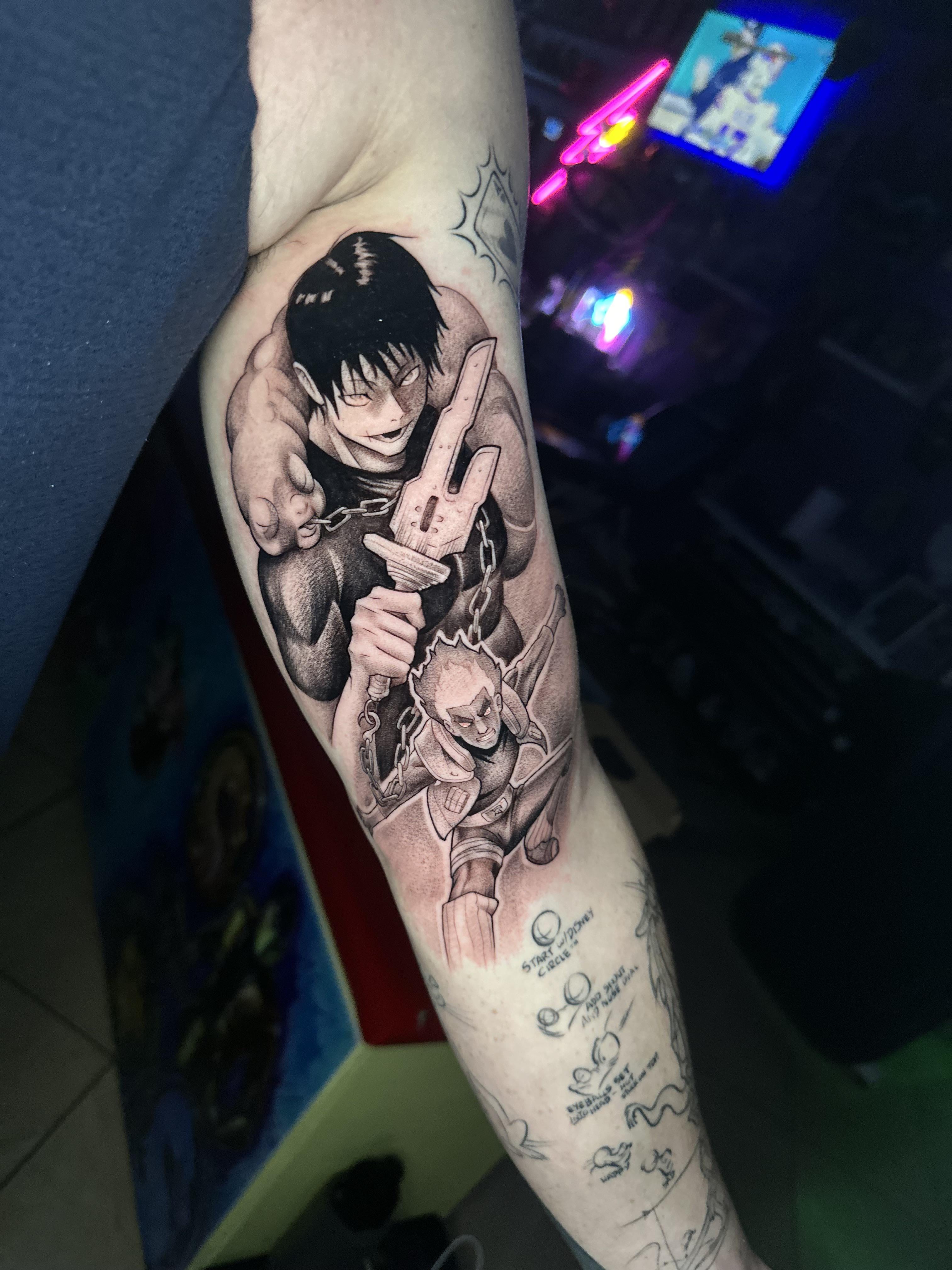 toji tattoo