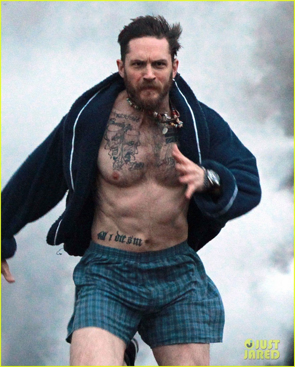 tom hardy shirtless