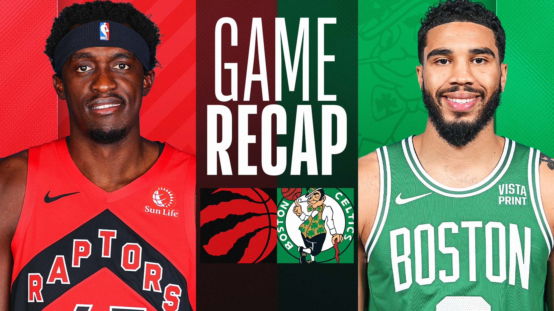 toronto raptors vs boston celtics match player stats