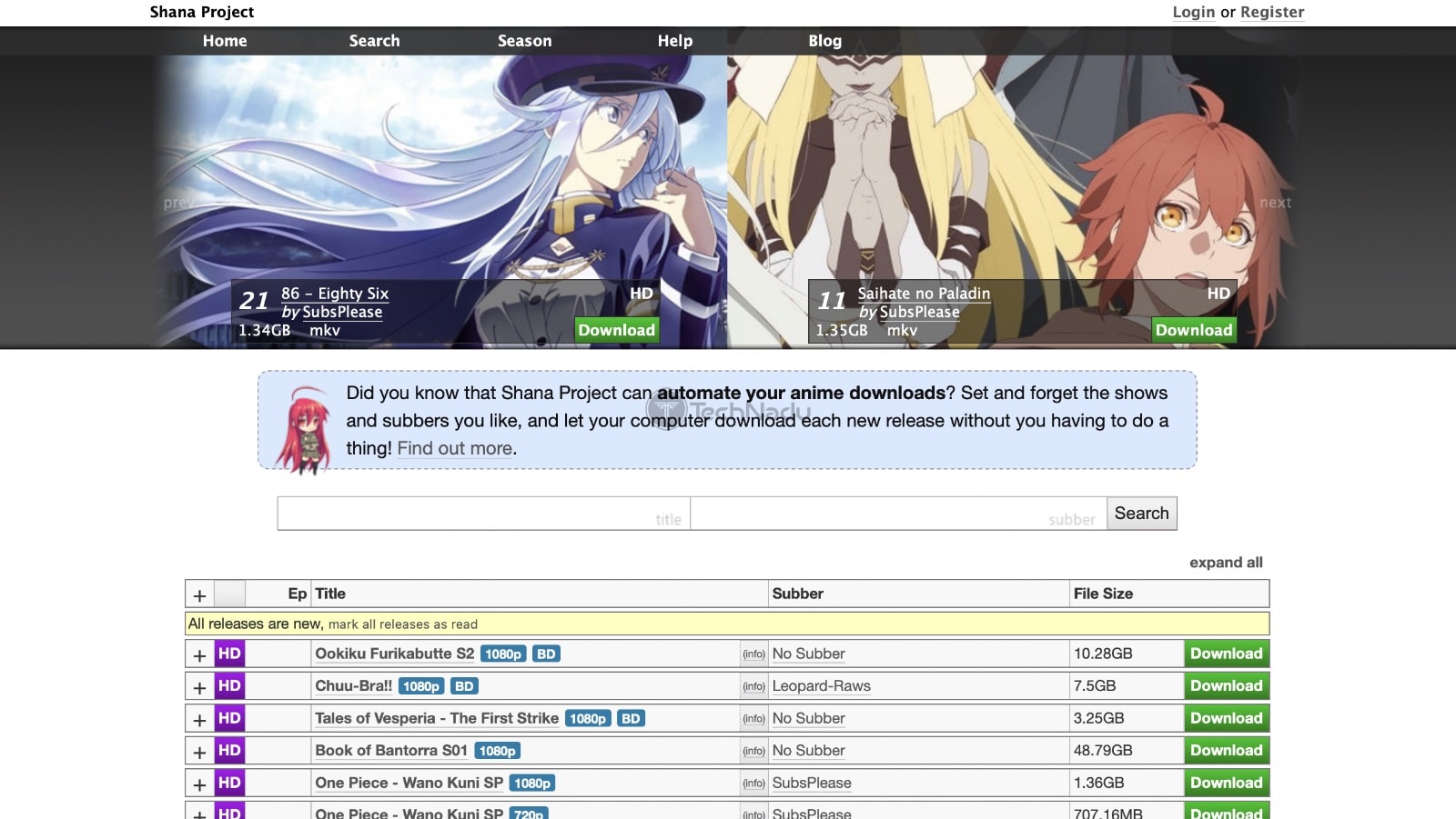 torrent site for anime