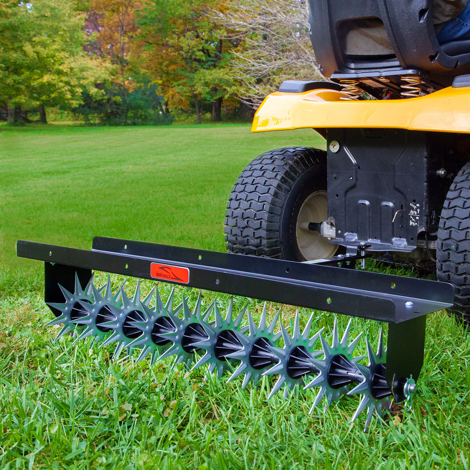 tow behind spike aerator