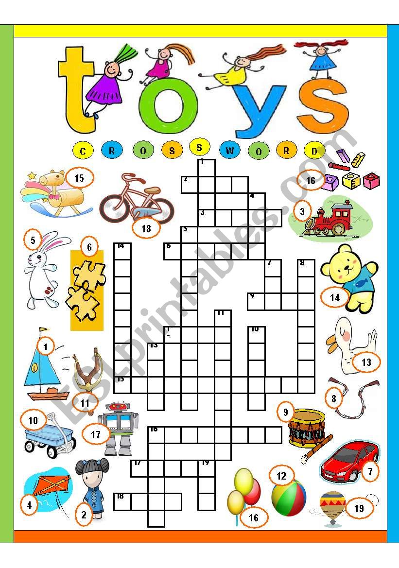 toy with crossword clue