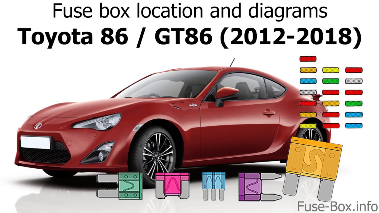 toyota 86 fuse box location