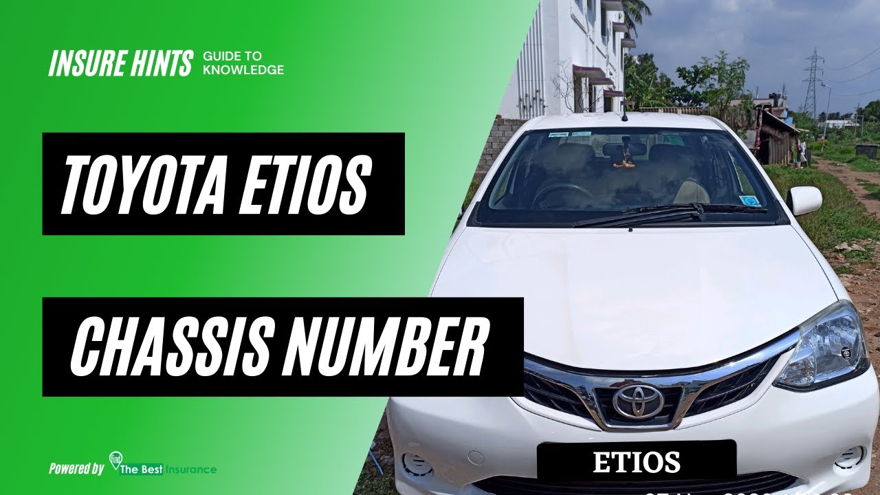 toyota etios chassis number location