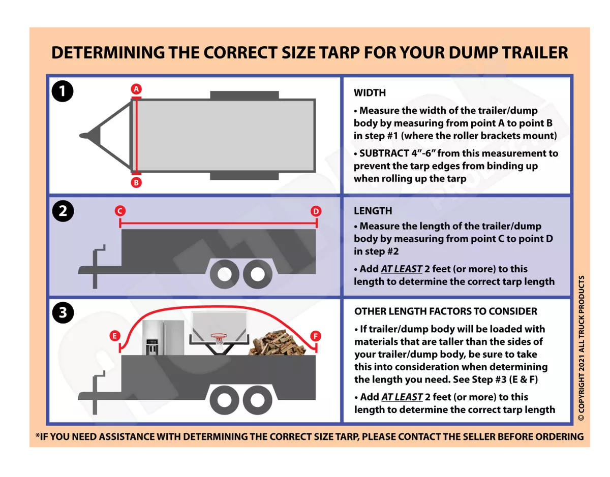 trailer tarp roller kit