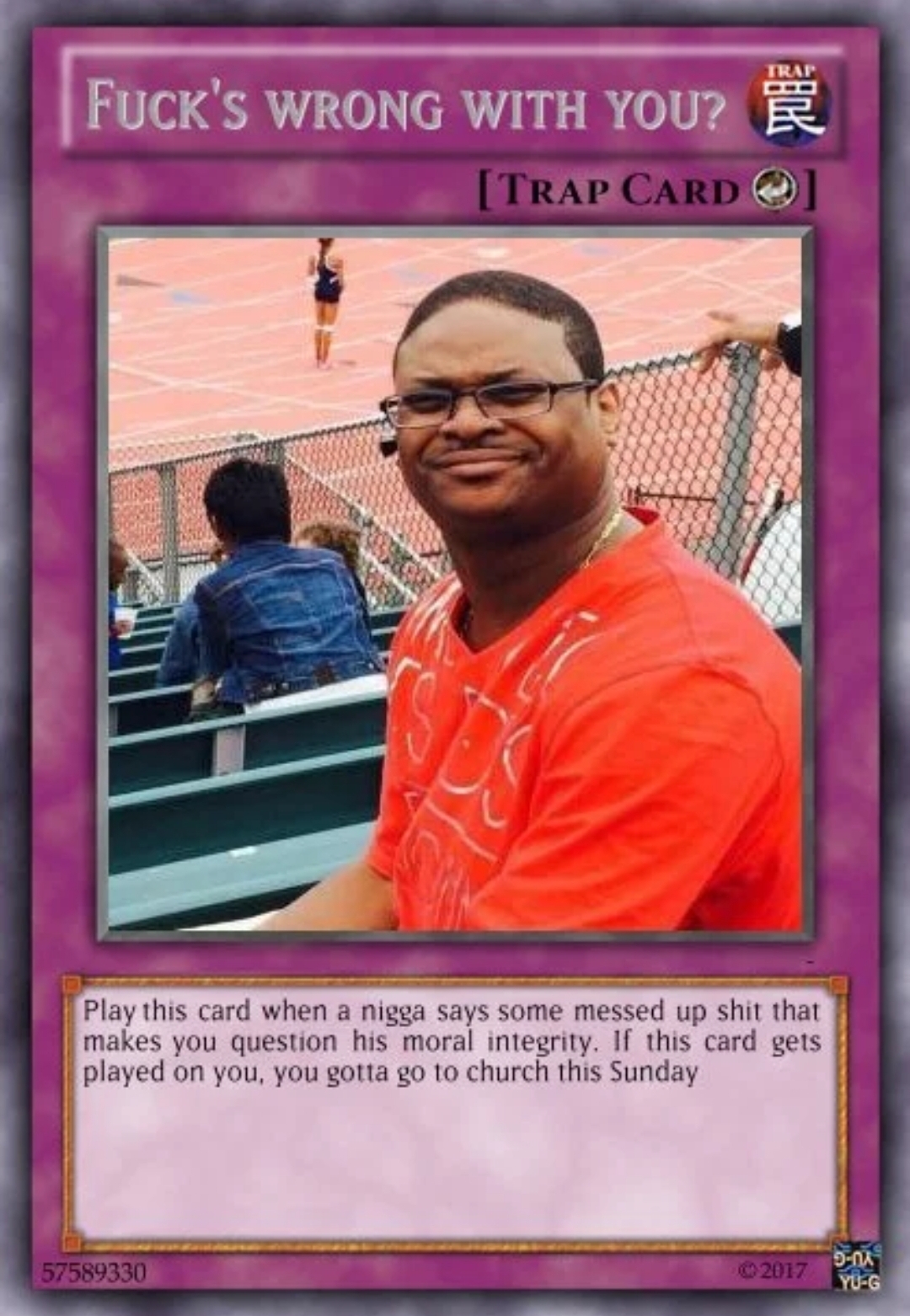 trap card meme