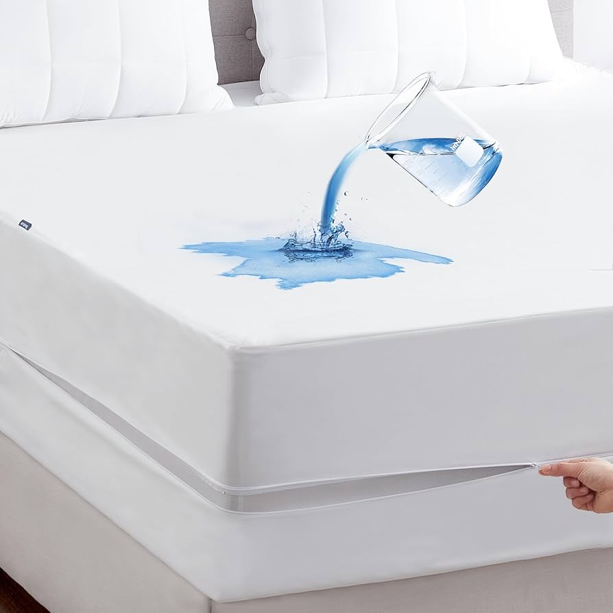 twin xl zippered mattress protector