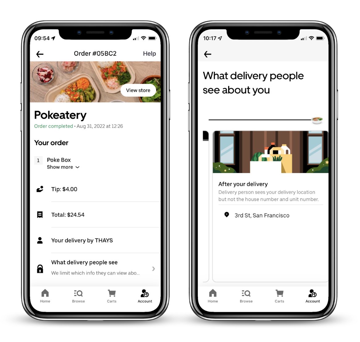 uber eats app