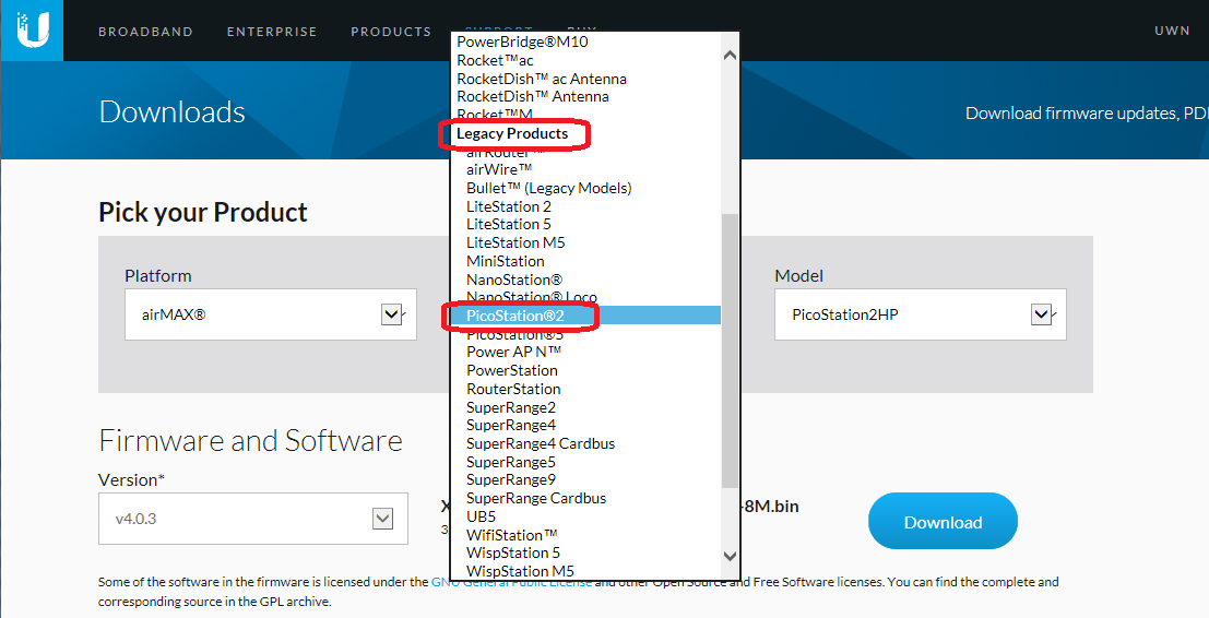 ubnt firmware