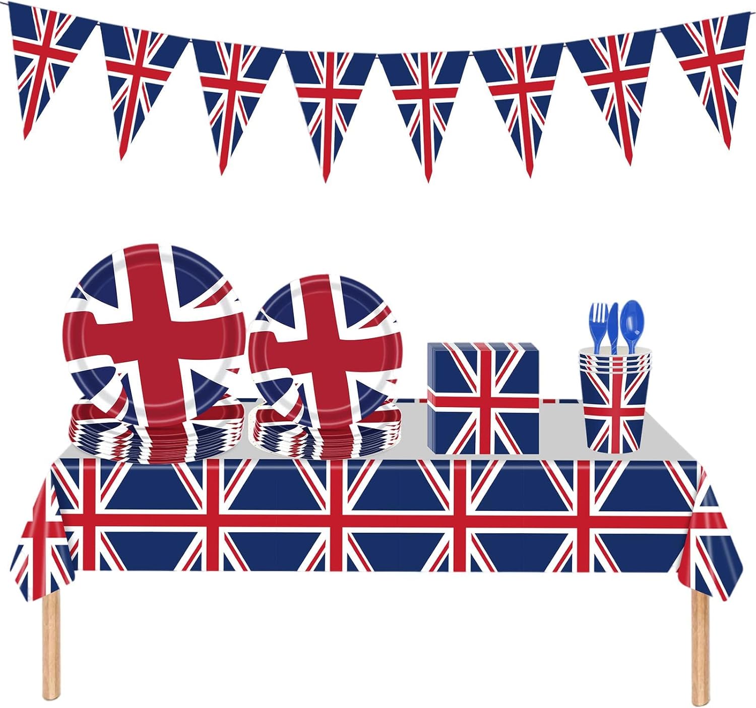 union jack party supplies