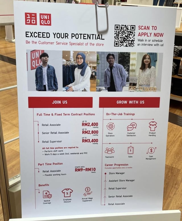 uniqlo vacancy