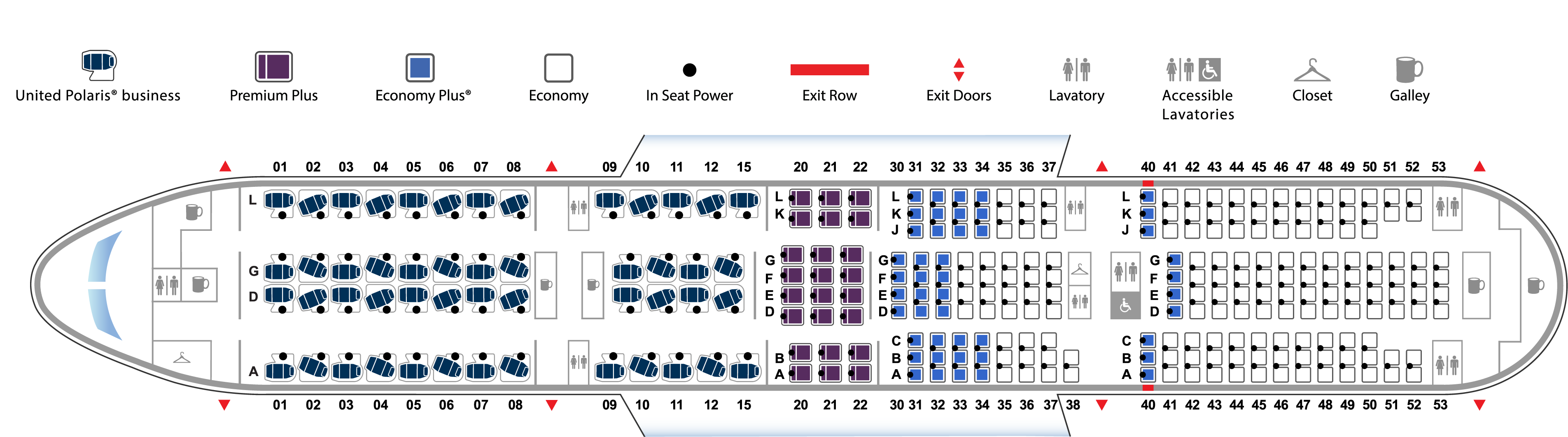 united 777 seat map