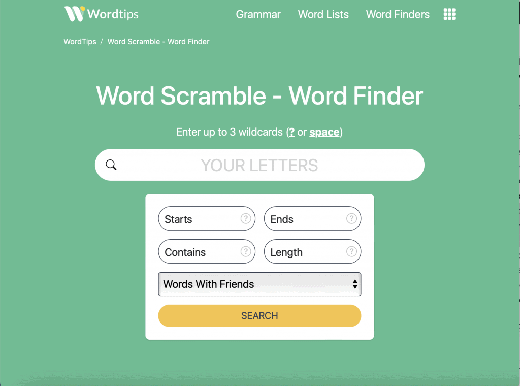 unscramble words cheat