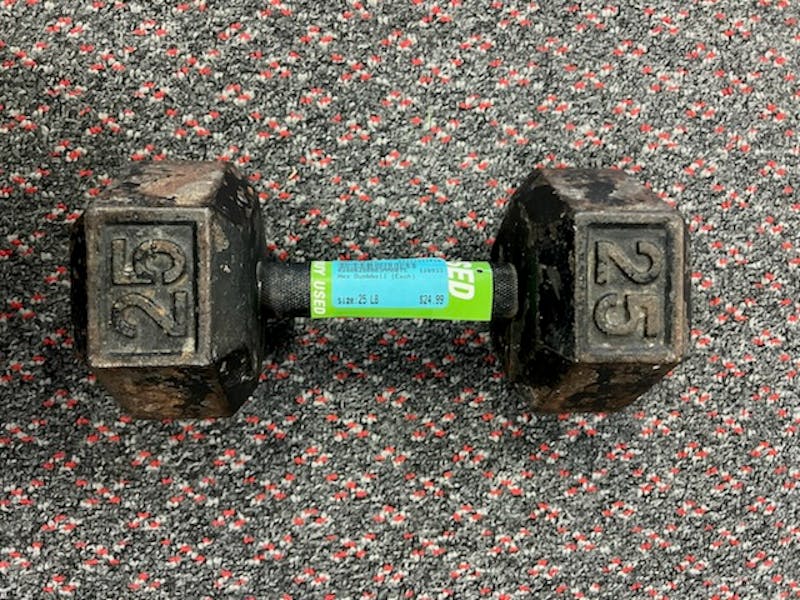 used dumbbells