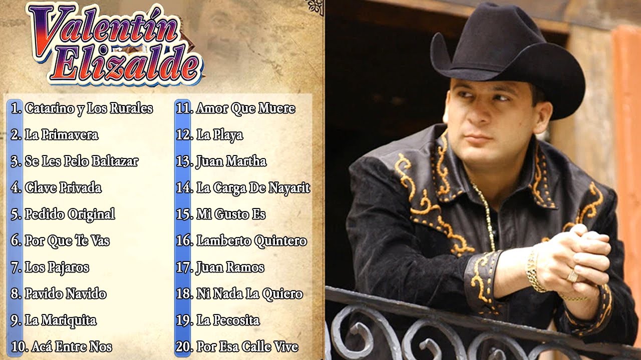 valentin elizalde canciones