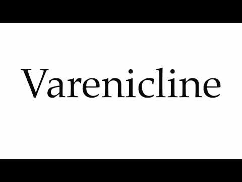 varenicline pronunciation