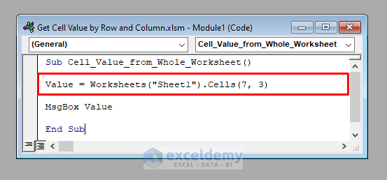 vba cells.value