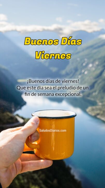 viernes buenos dias