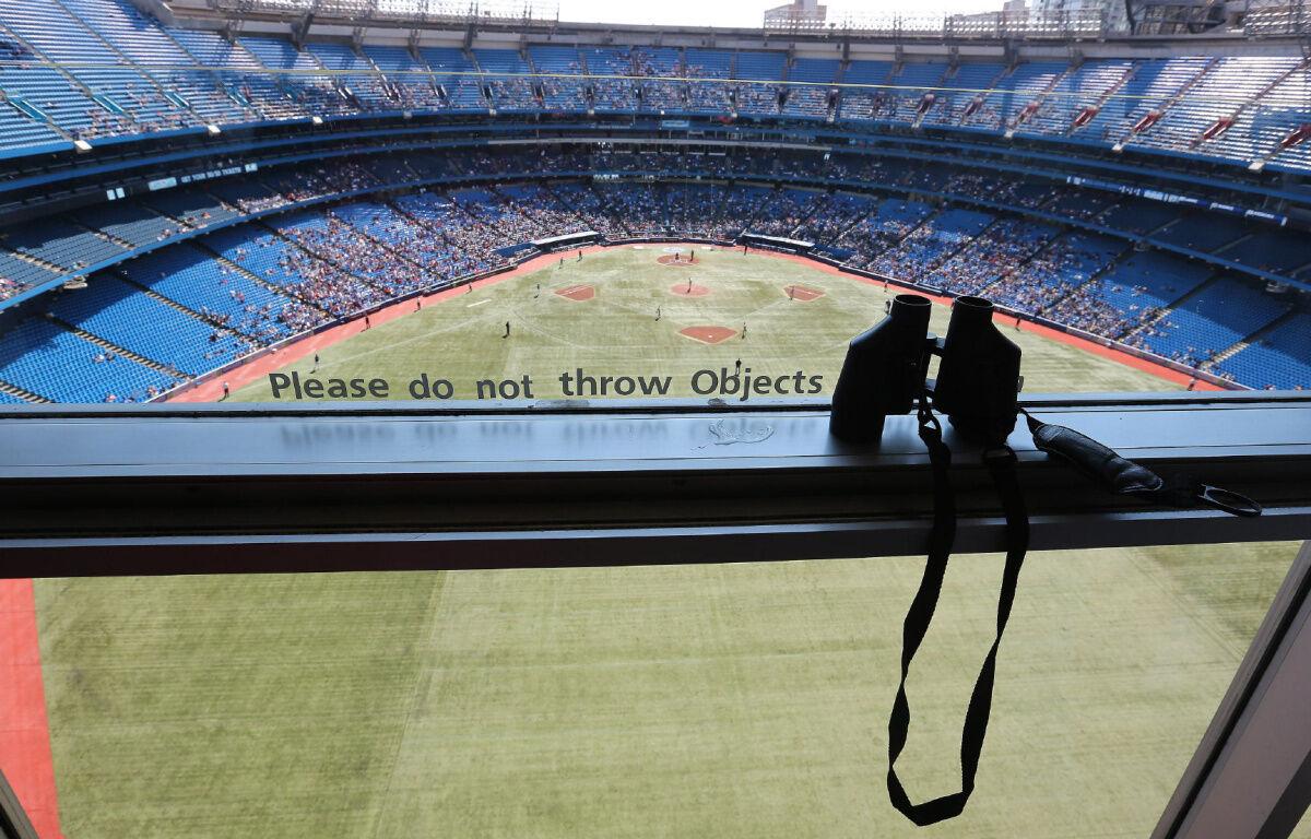 view from my seat toronto blue jays