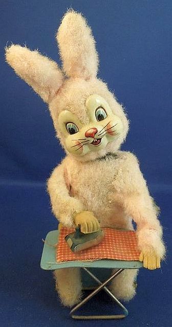 vintage bunny toy