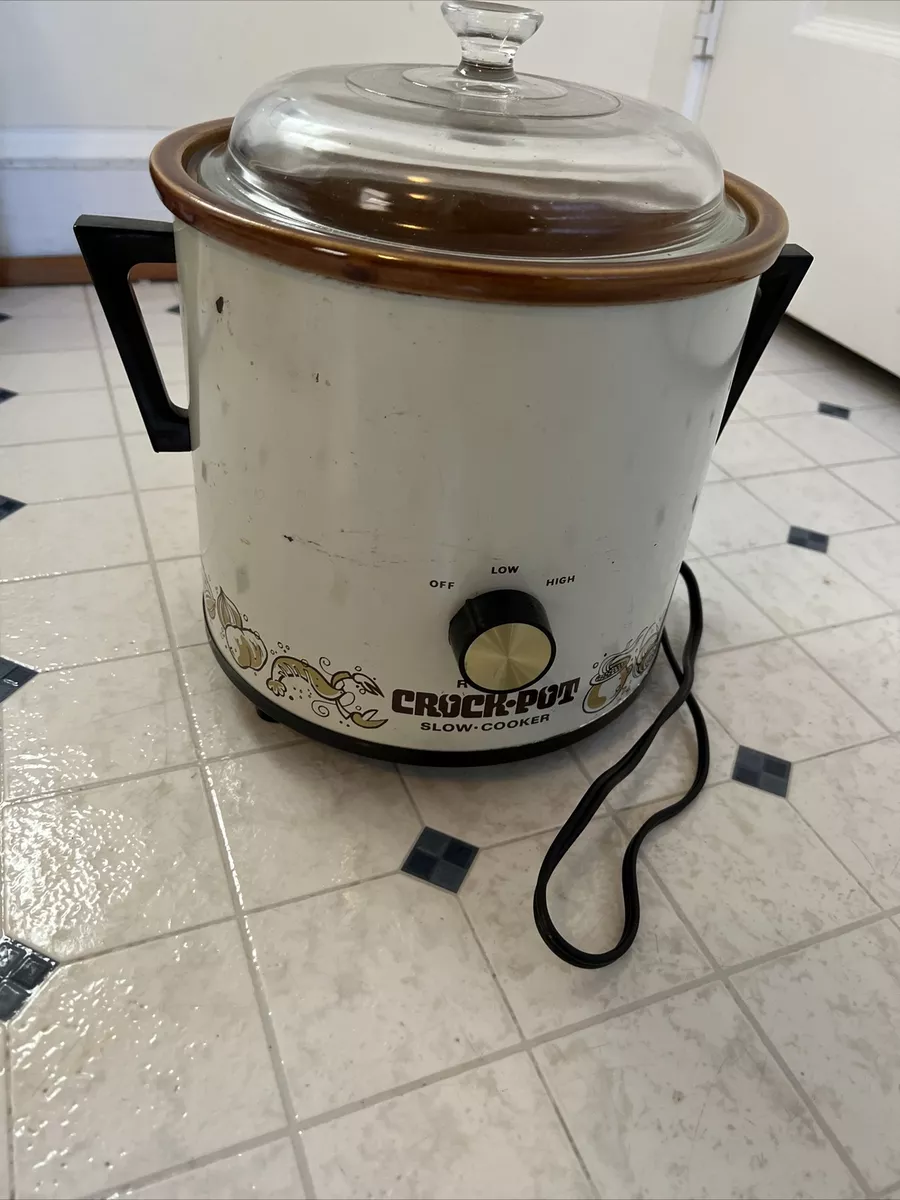 vintage crock pot