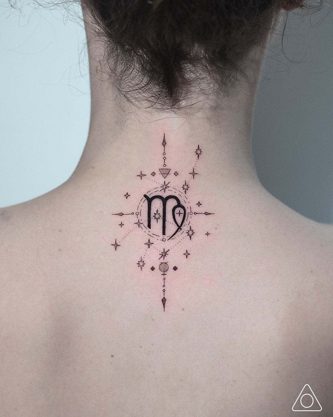 virgo logo tattoo