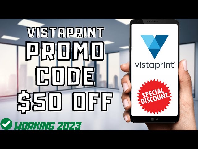 vistaprint coupon code 2023