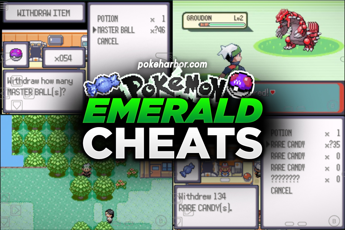 visualboyadvance emerald cheats