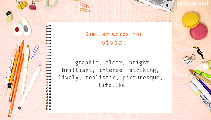 vivid synonym