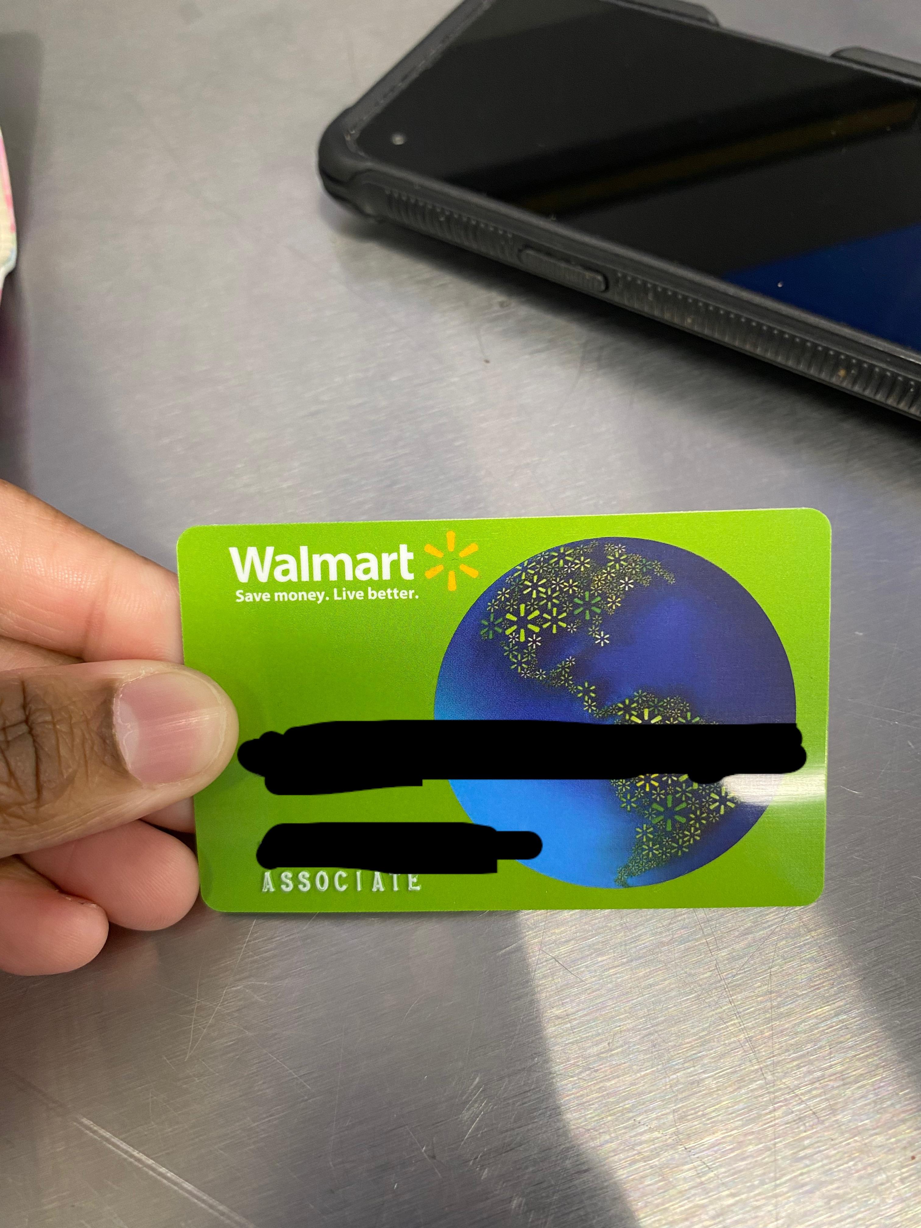 walmart com associate discount card