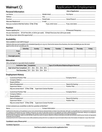 walmart near me application