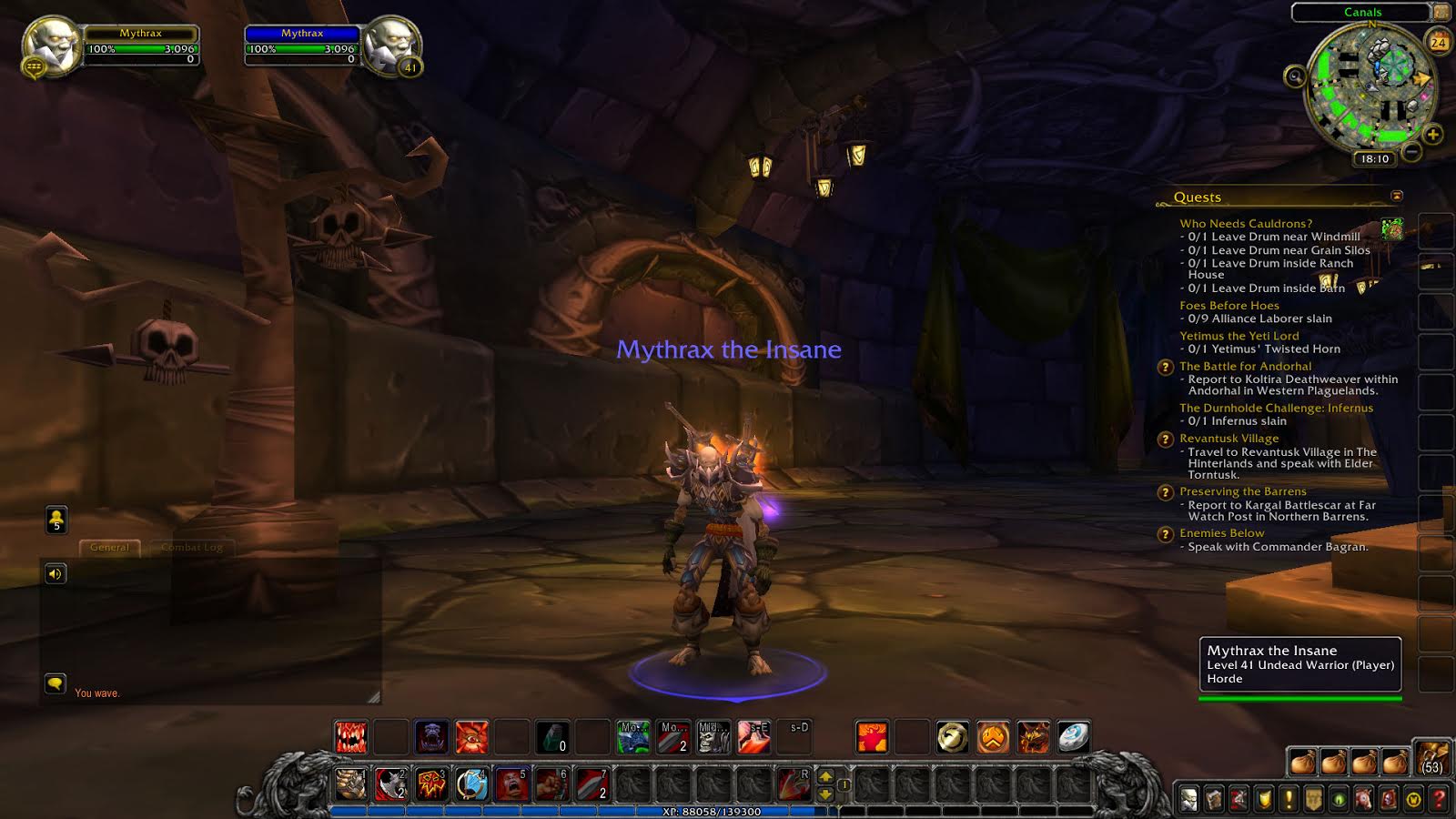 warcraft interface