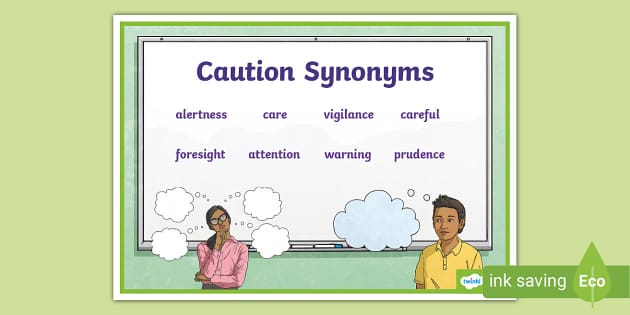 warning synonym