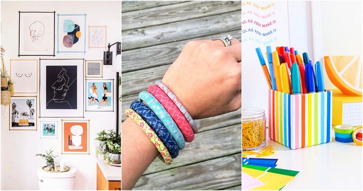 washi tape crafts for adults