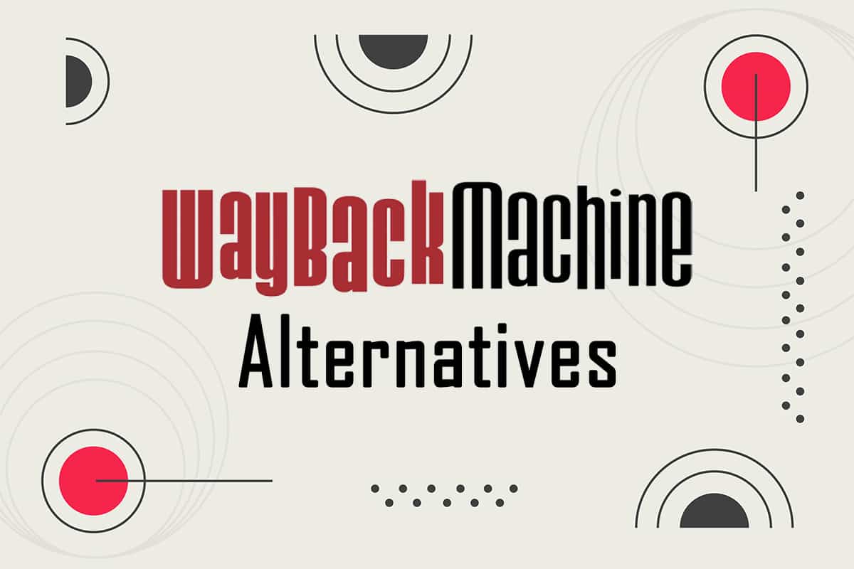 wayback machine alternative