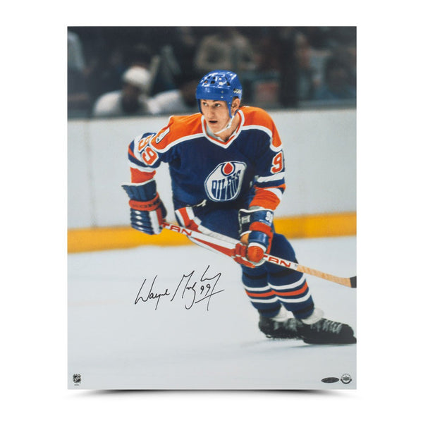 wayne gretzky autographed card