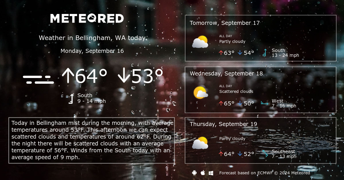 weather bellingham wa 14 day